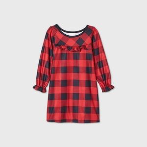 Wondershop Buffalo Check Flannel Pajama Nightgown